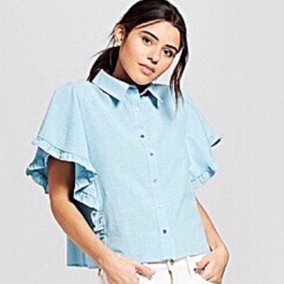Universal Thread Tops - 🌼3 for $20🌼 NWT Universal Thread Ruffle Shirt